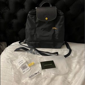 Longchamp Le Pliage Club Nylon Backpack Gun-Metal 2/2